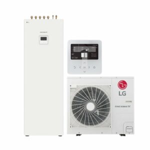 LG 7KW Therma V R32 Split IWT Luchtwaterwarmtepomp met 200l tank (HU071MR / HN0913T)